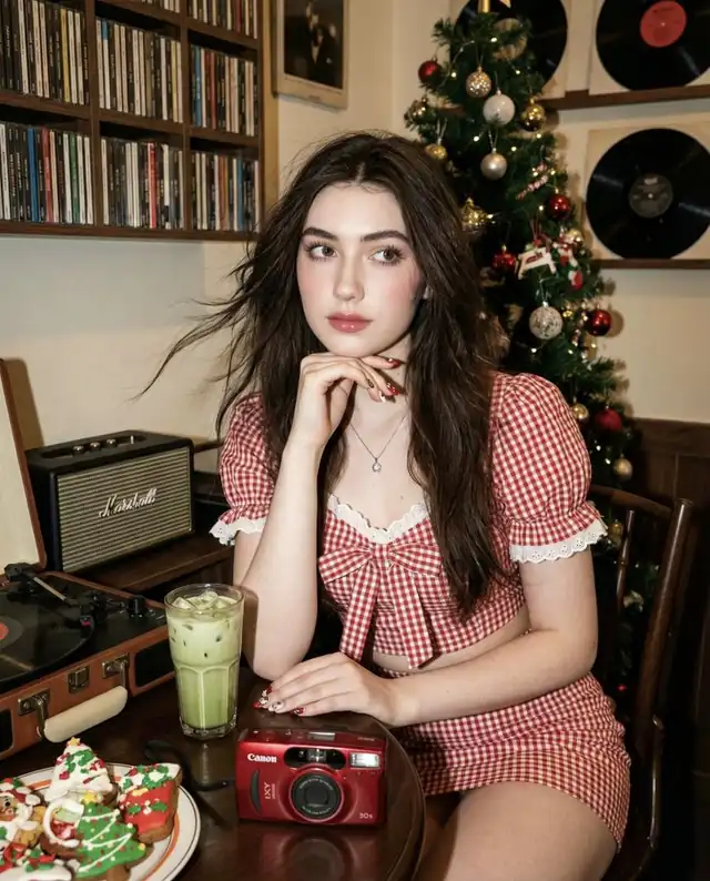 Retro Cafe Doll
