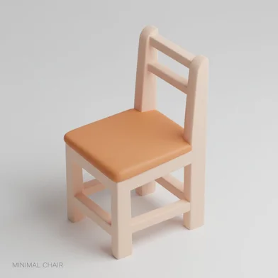 Minimalist 3D Illustration